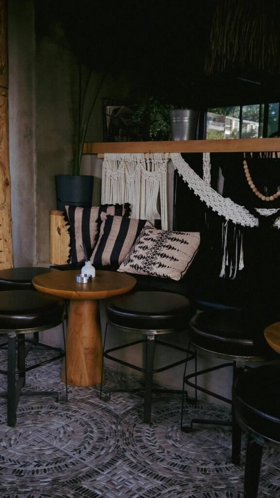 Customize Cushions around coffee table