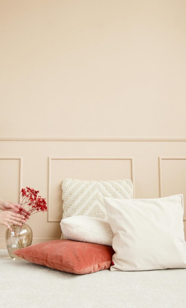 Customize Cushions in white color