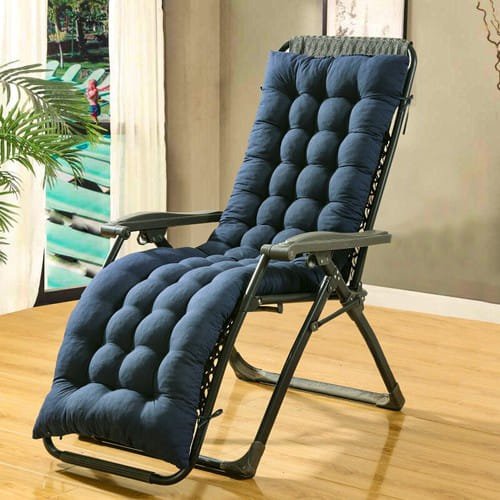 Chaise Cushions dubai in blue color