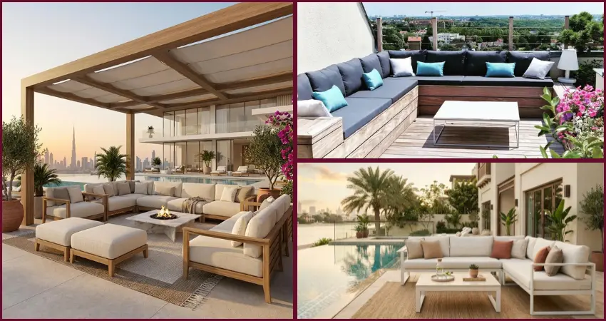 waterproof custom outdoor cushions dubai